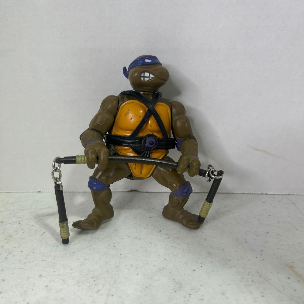 Vintage TMNT Donatello Undercover Turtle Action Figure Playmates Toys Ninja 1990